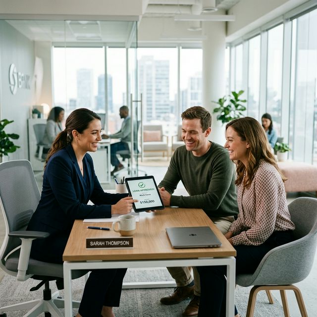 Happy customers in Delhi getting loan approval from TrustedLoanProcess